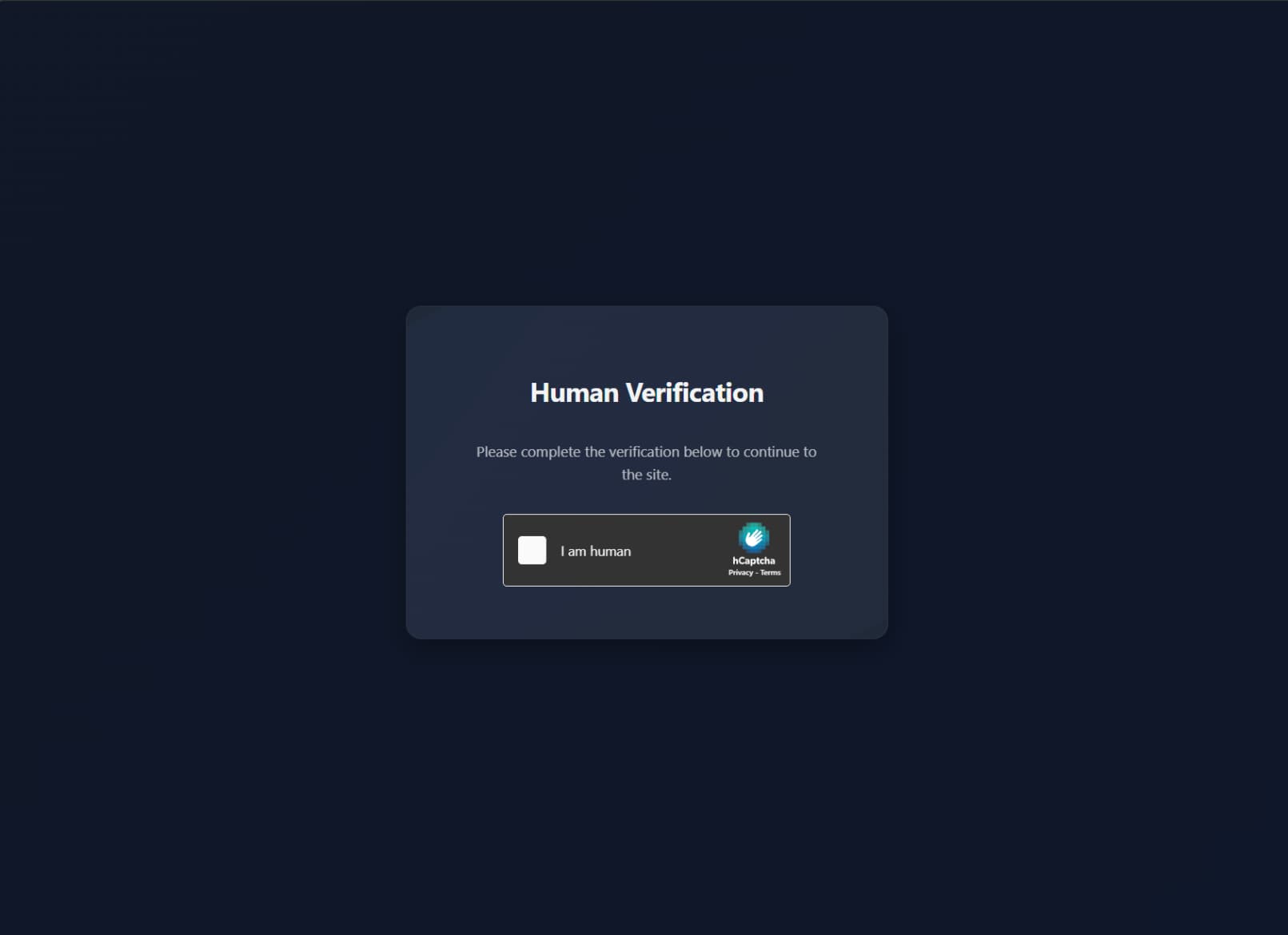 captcha page light
