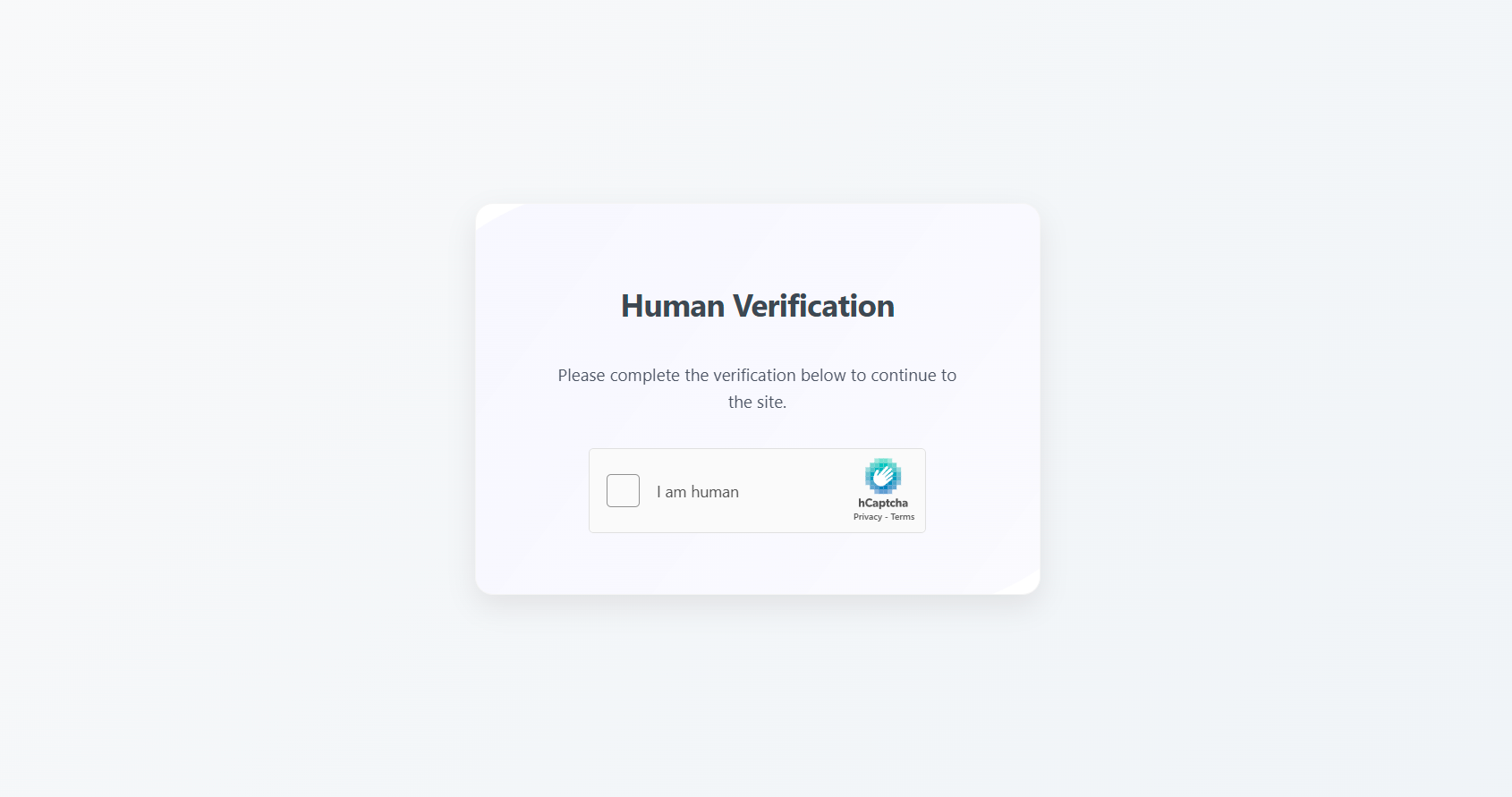 captcha page dark
