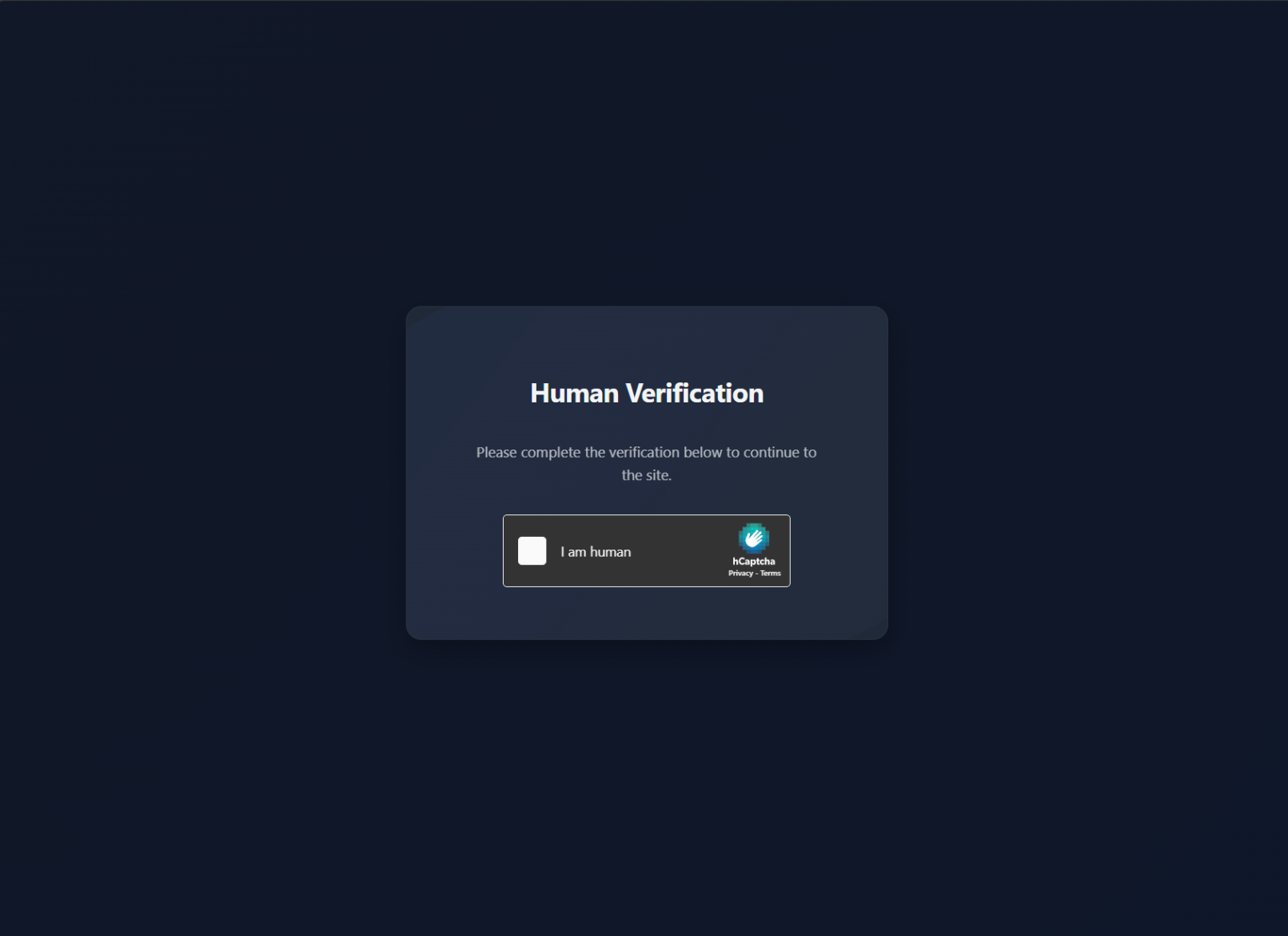 captcha page light
