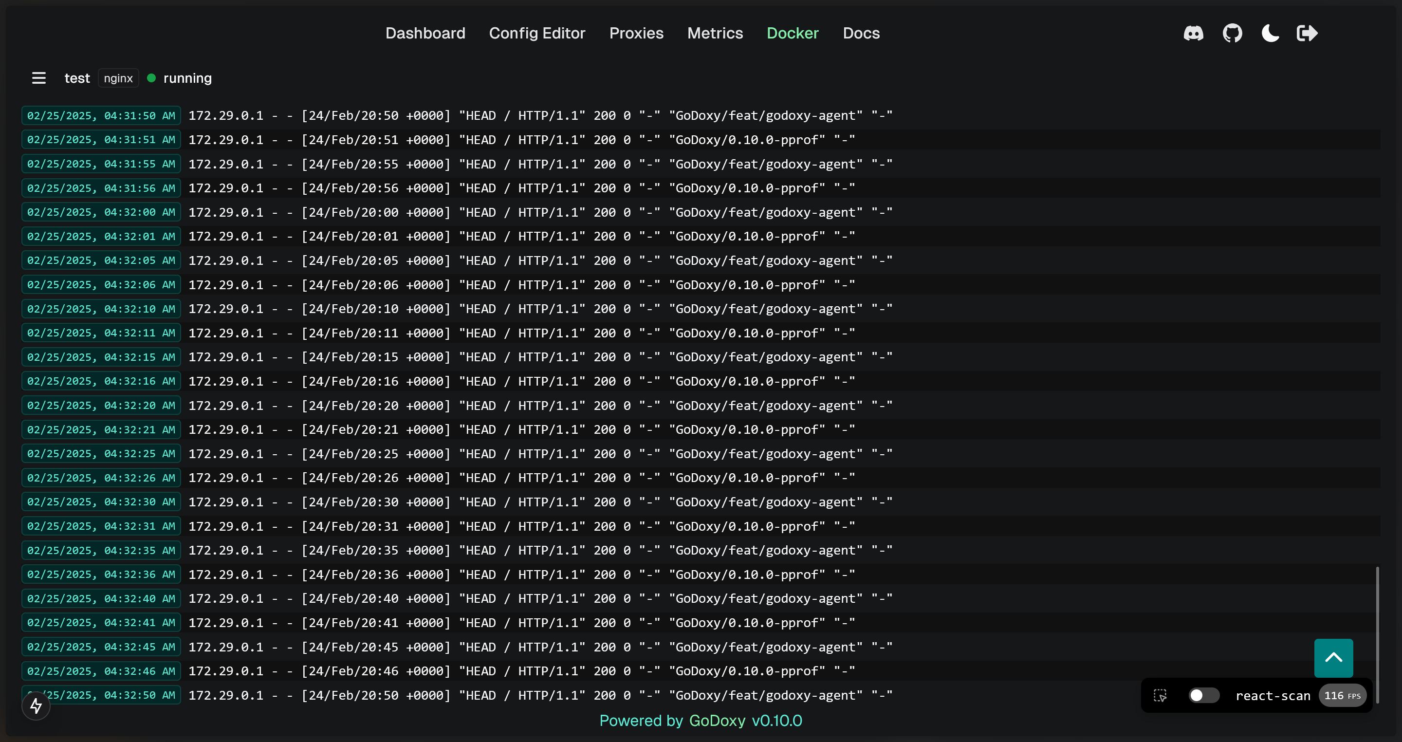 Docker Logs